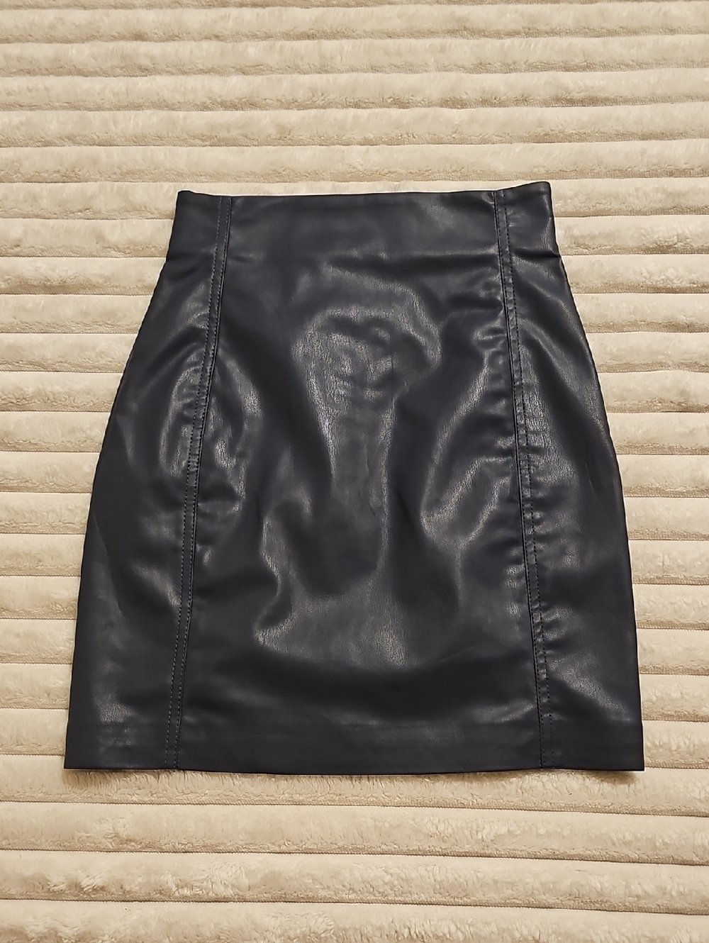 Blue Mini Skirt XS